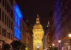 St Stephen's Basilica looking down Zrinyi St.