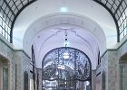 Four Seasons Gresham Palace foyer - with Lynne!