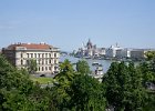 View across the Danube from Buda Hill/Castle