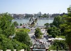 View across the Danube from Buda Hill/Castle