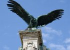 Castle big bird statue