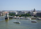 View across the Danube from Buda Hill/Castle