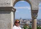 Lynne - and not a statue in sight!