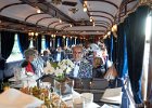 Packed Bar car before dinner