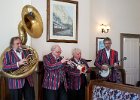 Back to Folkestone, band playing in the waiting room