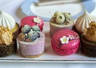 The cake selection of the afternoon tea